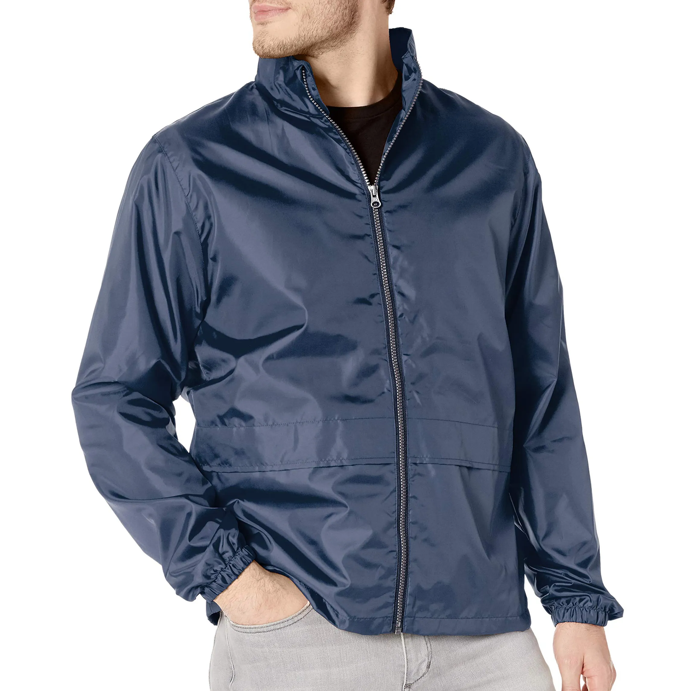 Servizio OEM giacca a vento di ultima generazione giacca a vento da uomo impermeabile personalizzata di alta qualità