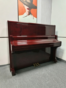 เปียโนตั้งพื้นญี่ปุ่น Burgundy Kawai BL71s BL71 เปียโน KAWAI มือสอง เสียงโทนอุ่น ได้รับการรับรองจากผู้ซื้อทั่วโลก - Product Image 2
