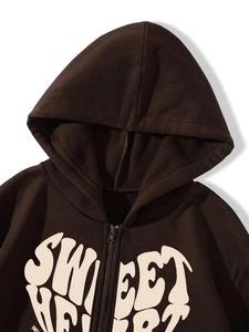 Sudaderas con capucha estampadas de Invierno para mujer, superventas al por mayor, personalizables para mujer - Product Image 6