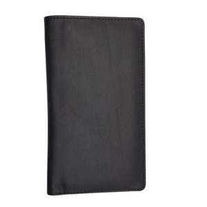High Quality RFID Protected Genuine Leather Card Passport <b>Wallet</b> <b>Long</b> Travel Foldable Design Premium <b>Men's</b> <b>Wallet</b> OEM Factory - Product Image 2