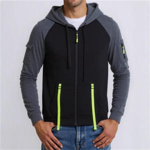 Sweat à capuche zippé Sweat à capuche personnalisé Sweat-shirt surdimensionné avec logo imprimé bouffant Coton - Product Image 6