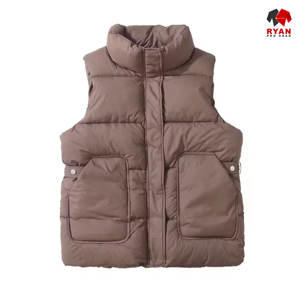 Gilet matelassé personnalisé Ryan Pro Gear pour hommes, qualité supérieure, design de poche avec logo personnalisé, conception ODM - Product Image 2