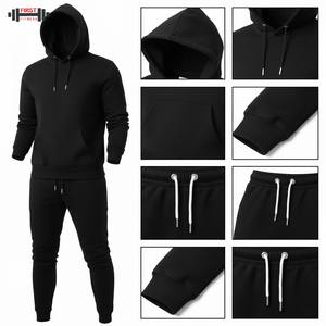 Nouveau à la mode fantaisie unisexe hiver Offre Spéciale lavé à l'acide 100% coton polaire à capuche survêtement vêtements de rue hommes pierre lavage sueur - Product Image 5