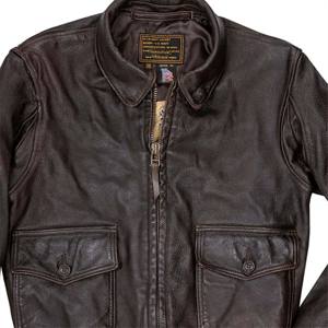 Blouson bombardier long en cuir pour hommes fabriqué sur mesure par OEM Vêtements d'extérieur élégants et durables - Product Image 6