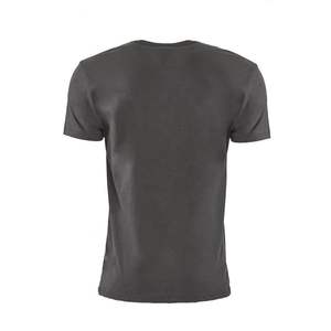 T-shirt unisexe à poche en coton gris chiné uni Next Level 6200-T-shirts à col rond en poly/coton - Product Image 3