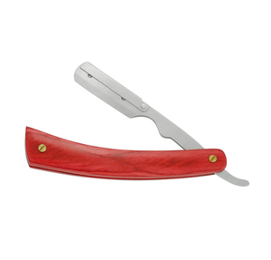 Professional Straight <b>Edge</b> Razor with Wooden Handle for Body Bikini Face Shaving by Barbers - Product Image 2