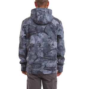 Sudaderas con Capucha de Pesca Estampadas Profesionales, 100% Poliéster, Secado Rápido, Transpirables, Ecológicas, UPF 50 para Días Largos de Pesca - Product Image 3