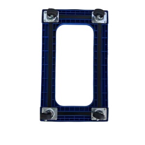 30 pulgadas X 18 pulgadas., 1000 libras. Capacidad Polipropileno <span class=keywords><strong>Dolly</strong></span> Plástico Uso general <span class=keywords><strong>Dolly</strong></span> Azul - Product Image 4
