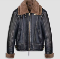 Veste d'hiver chaude pour homme grande taille en fausse fourrure, doublée de cuir, style Sherpa, en cuir de vachette, coupe-vent, respirante et chauffante