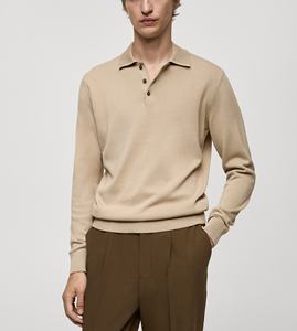 Sweat-shirts pour hommes Offre Spéciale meilleure qualité Nouveau style Sweat-shirts à col boutonné pour hommes 100% Sweatshirts en coton personnalisés à la mode - Product Image 1