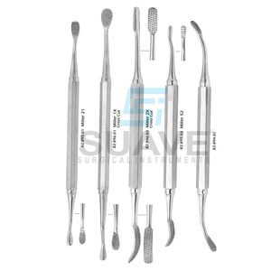 Limes osseuses chirurgicales dentaires en acier inoxydable Limes osseuses orthodontiques dentaires en acier inoxydable réutilisables par SUAVE SURGICAL INSTRUMENTS - Product Image 1