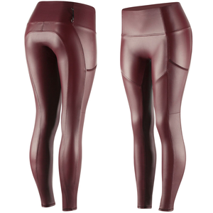 Collants d'équitation pour dames Tissu léger respirant à séchage rapide Confortable Fit High Waist Support avec Seat Grip Design à vendre - Product Image 4