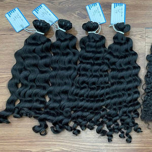 ผม Remy แบบหลวมสำหรับต่อผมเป็นลอนลึกผมบริสุทธิ์จากเวียดนาม - Product Image 1