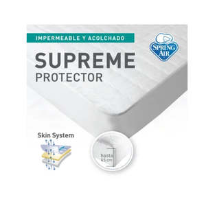 Protec Supreme Comfort Dry Flower Spring Air Mattress Protector Soutien optimal et douceur pour une meilleure nuit de sommeil - Product Image 1