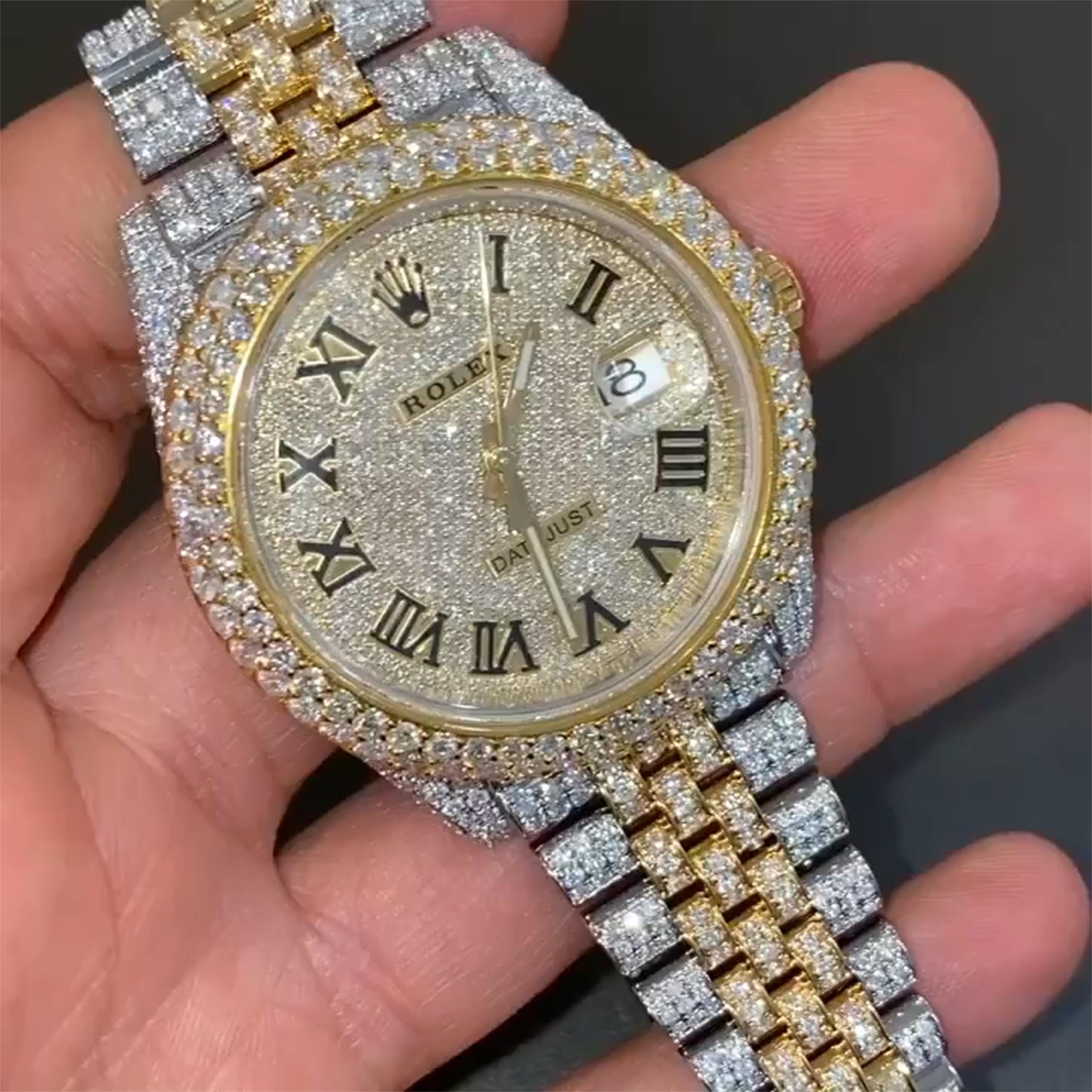 Diamond Lab Made Diamond Watch High Quality Style
