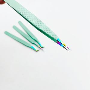 แหนบต่อขนตาแบบเคลือบผงที่มีหลายจุดที่ดีที่สุดที่กำหนดเอง - Product Image 1