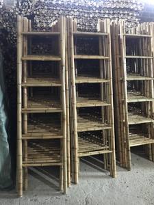 Échelles en bambou de bonne qualité et de prix 100% naturel fabriqué au Vietnam utilisé pour décorer une seule ligne droite - Product Image 4