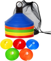 Conos de Entrenamiento de Fútbol Duraderos al por Mayor, Equipo de Agilidad Multitamaño, Color Personalizado, Plástico PE, Marca Personalizada