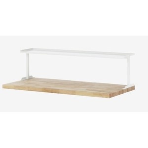 Mensola per montaggio banco da lavoro, B1500 x P300 x H375 mm - Product Image 1