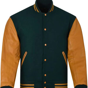 Blousons bombardiers pour hommes à bas prix nouvelle mode Blouson aviateur classique de baseball Veste universitaire pour l'hiver - Product Image 1