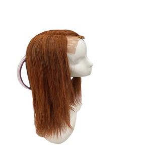 Peluca de cabello humano virgen superventas 2023, larga y recta, naranja, con cierre de encaje suizo, cabello vietnamita sin procesar, venta al por mayor - Product Image 1