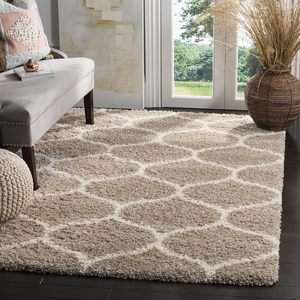 Meilleures ventes, utilisation décorative, tapis à poils longs en polyester noué à la main, tapis à poils longs en polyester tissé au prix de gros - Product Image 1
