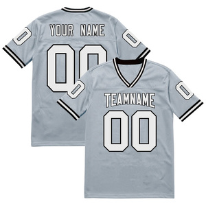 Camiseta de Fútbol Americano, Colores Personalizados, Impresión de Logotipo Personalizada, Transpirable, Talla Grande, Ligera, Alta Calidad, Equipo Personalizado - Product Image 1