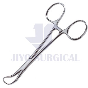 Pince à serviette chirurgicale Backhaus en acier inoxydable, instrument de pénétration, pince de maintien de serviette 13cm 15cm - Product Image 2
