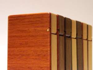 Étui à cigarettes en bois artisanal, porte-cigarettes de poche en bois naturel avec finition lisse - Product Image 2