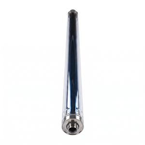 Tube de collecteur solaire sous vide en verre métallique revêtu d'Al-SS-Cu à trois cibles et à taux d'absorption élevé, garantie 25 ans pour l'énergie solaire - Product Image 2