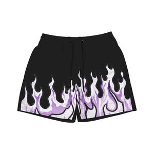 Short de course de gymnastique imprimé en 3D écologique personnalisé pour femmes High Street High Street Polyester Mesh Logo Non-tissé - Product Image 1