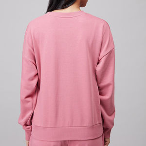 เสื้อสเวตเชิ้ตแขนยาวทรงหลวม คอกลม ทรงปกติ ผ้าฝ้าย 100% พิมพ์ลายดิจิทัลด้านหน้า ระบายอากาศได้ดี เหมาะสำหรับฤดูหนาว - Product Image 2