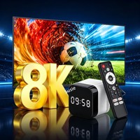 Nouvelle Box TV Intelligente 8K Ultra 2026 H96 Max H728 Android 14 avec Sortie 4K 60fps pour Lecteur Multimédia Domestique