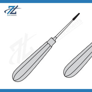 Paton Bone Burr, Instrumento Quirúrgico Manual con Mango Satinado, 155mm 3.5x17mm, Acero Inoxidable, Certificado CE, Alta Calidad, Cirugía General - Product Image 2