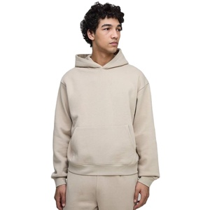 Sweat-shirts à capuche oversize streetwear pour hommes, personnalisables avec logo sur le devant, en polaire, haute qualité, commandes en gros - Product Image 1