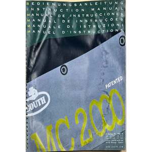 COUTH MC2000 Remachadora Manual de instrucciones - Product Image 1