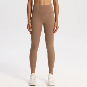 High Quality Yoga Pants <b>Leggings</b> for Women Activewear Workout Elastic High Waist Custom Solid Plain Stretchable Women <b>Leggings</b> - Product Image 6
