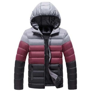Abrigo acolchado frontal de camuflaje de moda para exteriores unisex, abrigo grueso de invierno cálido con capucha y logotipo personalizado, ropa de abrigo resistente - Product Image 4