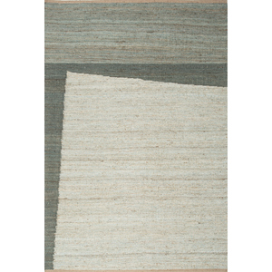 พรมปูพื้นสีน้ำเงินลายทอแบนจากปอกระเจาและป่าน รุ่น Pdjt-662 สำหรับใช้ในบ้าน ลวดลายแบบนามธรรม - Product Image 1