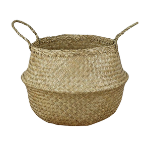 PANIER DE SEAGRASS naturel de qualité supérieure exportant du Vietnam pour le stockage de la lessive plantes pots de fleurs décoration intérieure - Product Image 1