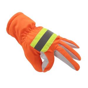 ถุงมือหนังวัวของแคนาดาที่มีซับในเป็นผ้าฝ้าย EN420กันแรงกระแทก - Product Image 4