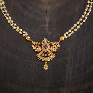 Collier superposé de style antique 176983 - Product Image 3