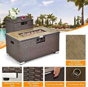 Vente en gros de meubles en osier durables fabriqués à la main sur mesure pour le salon extérieur et l'hôtel Trendy Home Decor - Product Image 5