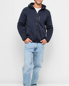 Sudadera con capucha y cremallera para hombre, estilo moderno, cálida y acogedora, de forro polar, manga larga, para uso diario, informal, cómoda, estilo deportivo y moderno - Product Image 4