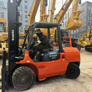 Offerta Speciale: Carrello Elevatore Toyota 50 Usato con Motore Diesel in Buone Condizioni, Miglior Servizio, Mini Trattore Usato da 5 Tonnellate - Product Image 5