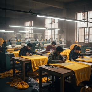 Sudadera con capucha y cremallera RexFit amarilla mostaza con logo de diamantes de imitación, ropa urbana unisex, ropa de invierno, sudadera informal de algodón y forro polar con cremallera. - Product Image 2