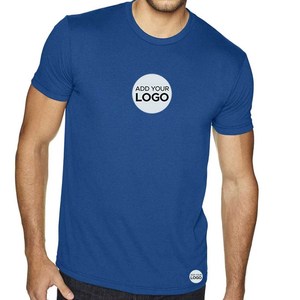 NEXT Level APPAREL เสื้อถักผู้ชาย, เสื้อยืดแขนสั้นผ้านุ่มผสม - Product Image 3