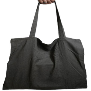 100% Eco-Friendly Custom Large Canvas Tote <b>Bag</b> Zipper Closure Music Feature Reusable Recyclable Top Handle for Grocery Shopping - Product Image 5