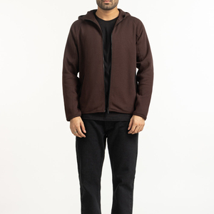 Sweat-shirt vert olive en molleton 100% coton. Doux, chaud et respirant avec une coupe décontractée, parfait pour un usage quotidien - Product Image 2