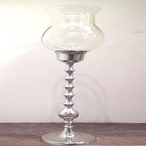 Argent Poli Fantaisie De Luxe Premium Qualité Conception Décoration En Gros Standard Dernier Décoratif Fantaisie Bougeoir - Product Image 2